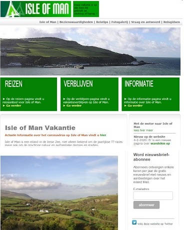 Vakantie Isle of Man