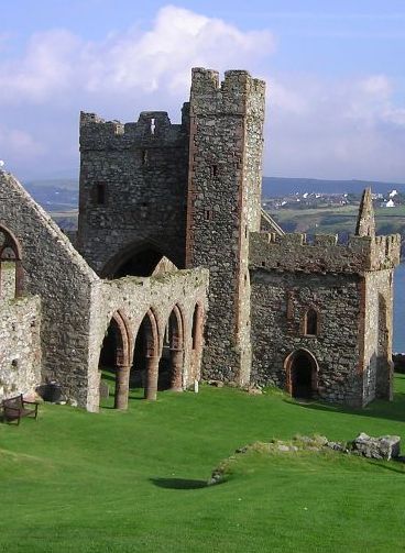 Peel Castle Isle of Man